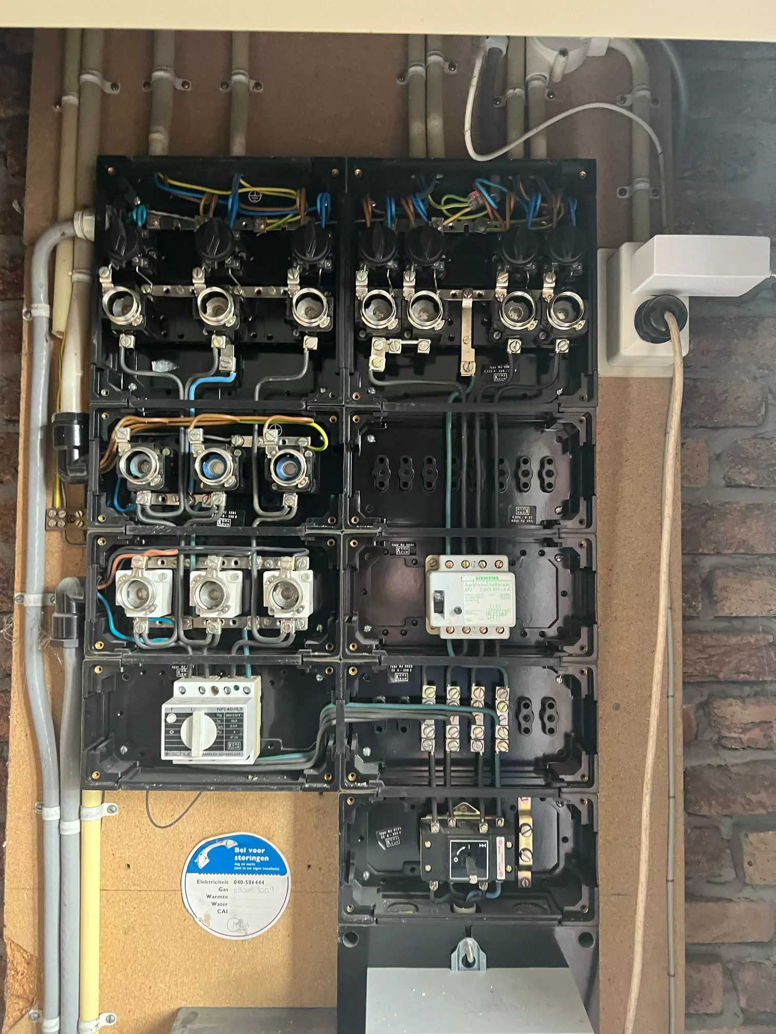 Woning nieuwe meterkast