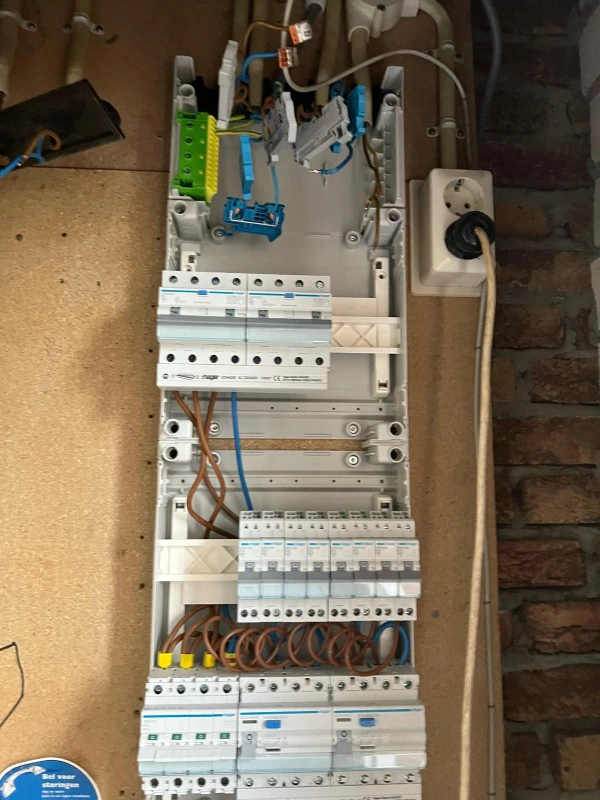 Woning nieuwe meterkast