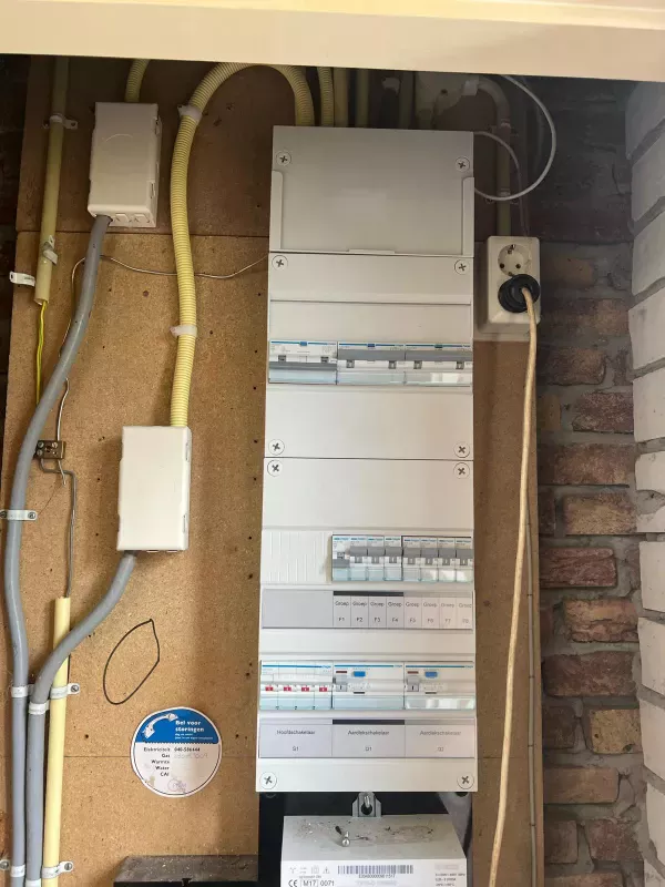 Woning nieuwe meterkast